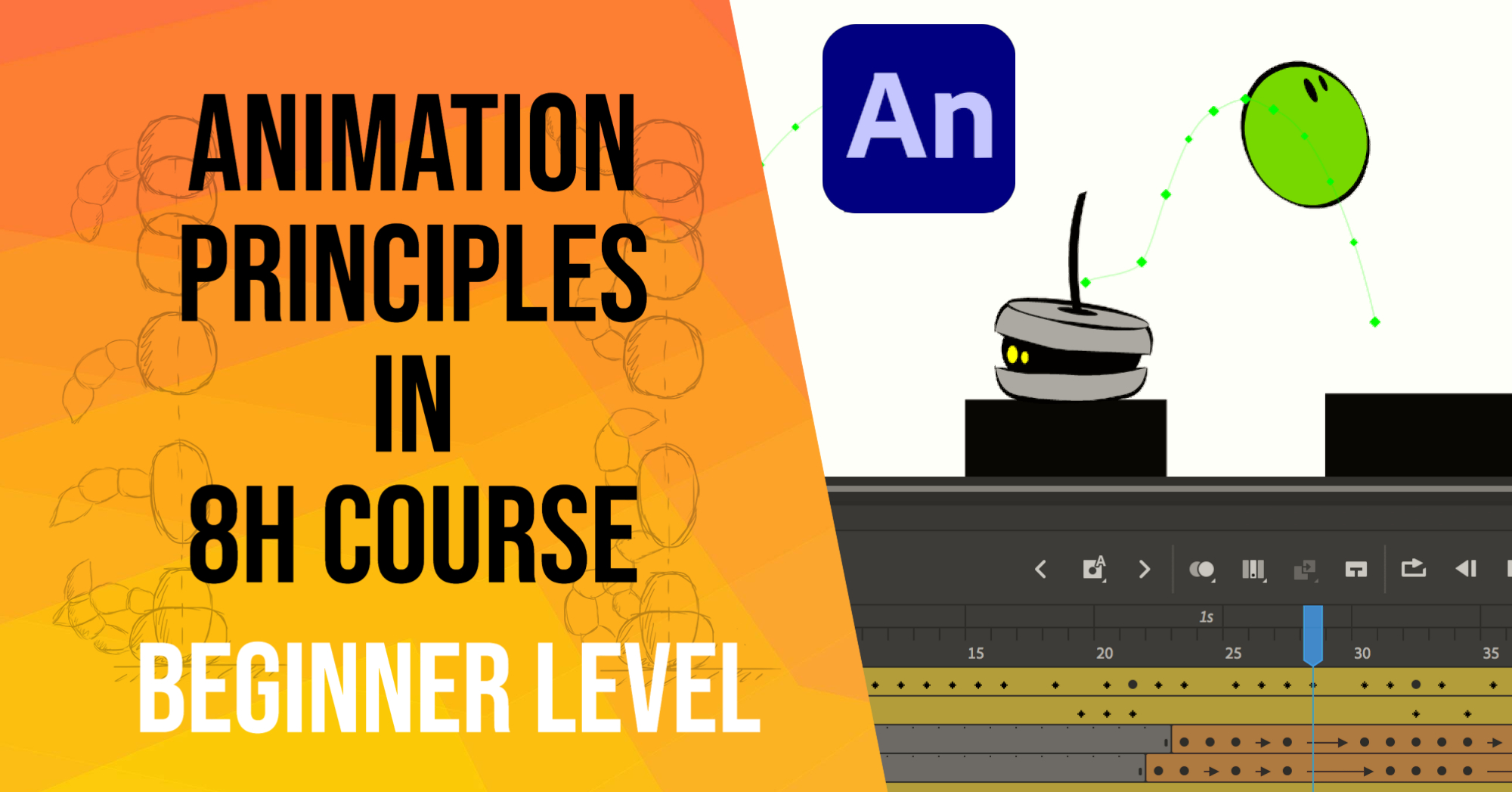 Intro to Animation Principles in 2D Course - Cristina Teaching Art